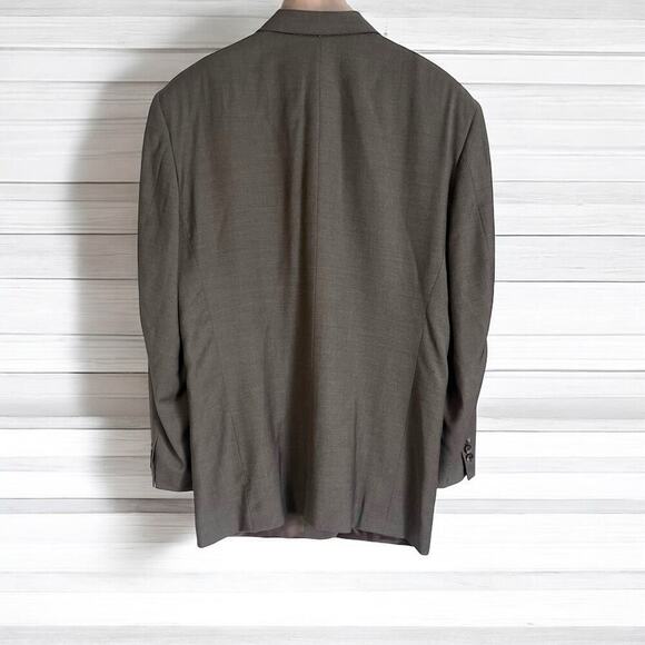 Monsieur by Givenchy Blazer -Tan-Size 43R-Vintage - Picture 2 of 12